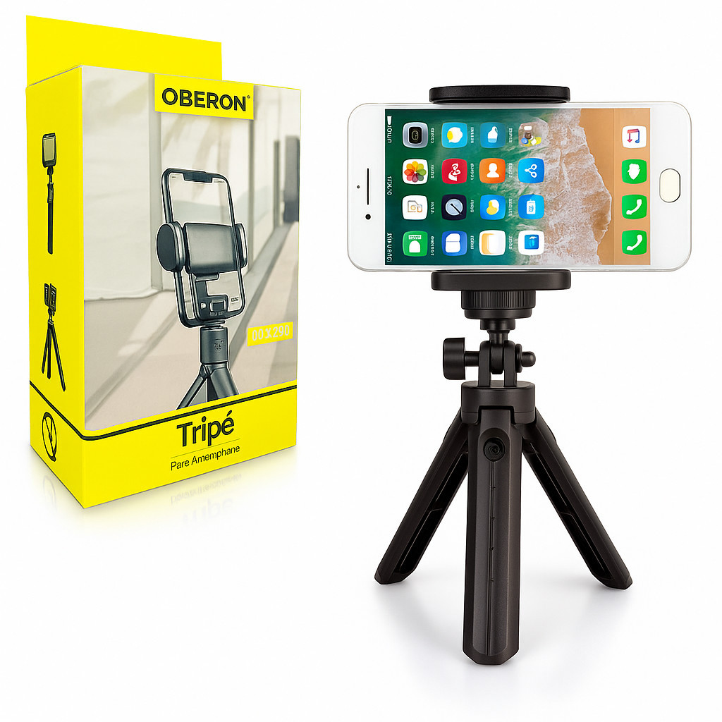 Tripé Ajustável Oberon OR-SP20 para Celular e Selfie