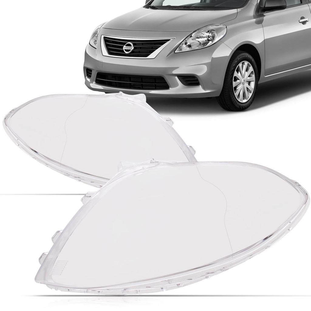 Lente Farol Versa 2011 2012 2013 2014 em Oferta na Shopee