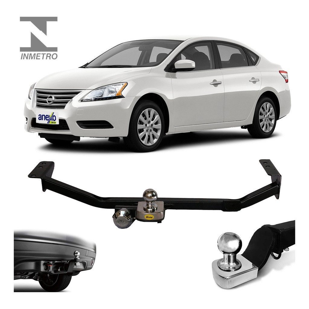 Rabicho Nissan Sentra 2014 A 2021 700kg Engate Kit pleto tOP