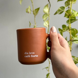 CANECA DIA LEVE CAFÉ FORTE em Oferta na Shopee