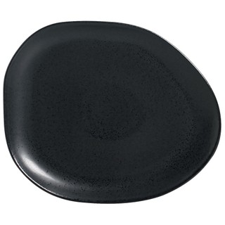 Conjunto com 6 Pratos Raso Oval Orgânico Eclipse 31x24x2,5cm