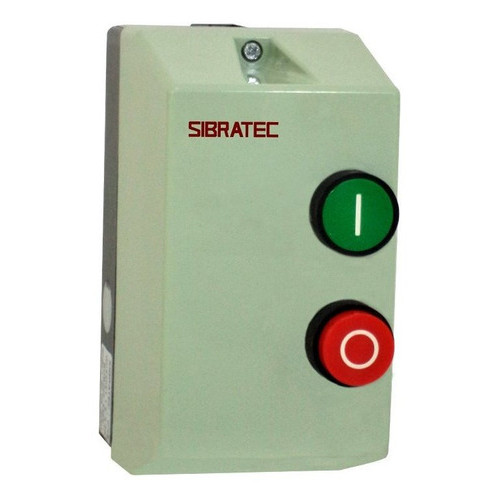 Chave de Partida Direta QCX2-187 220V - 1,5/2CV Monofásico ou 3/4CV Trifásico (Ajuste 9~13A / IC18)