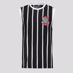 Regata Corinthians Retrô Democracia Preta
