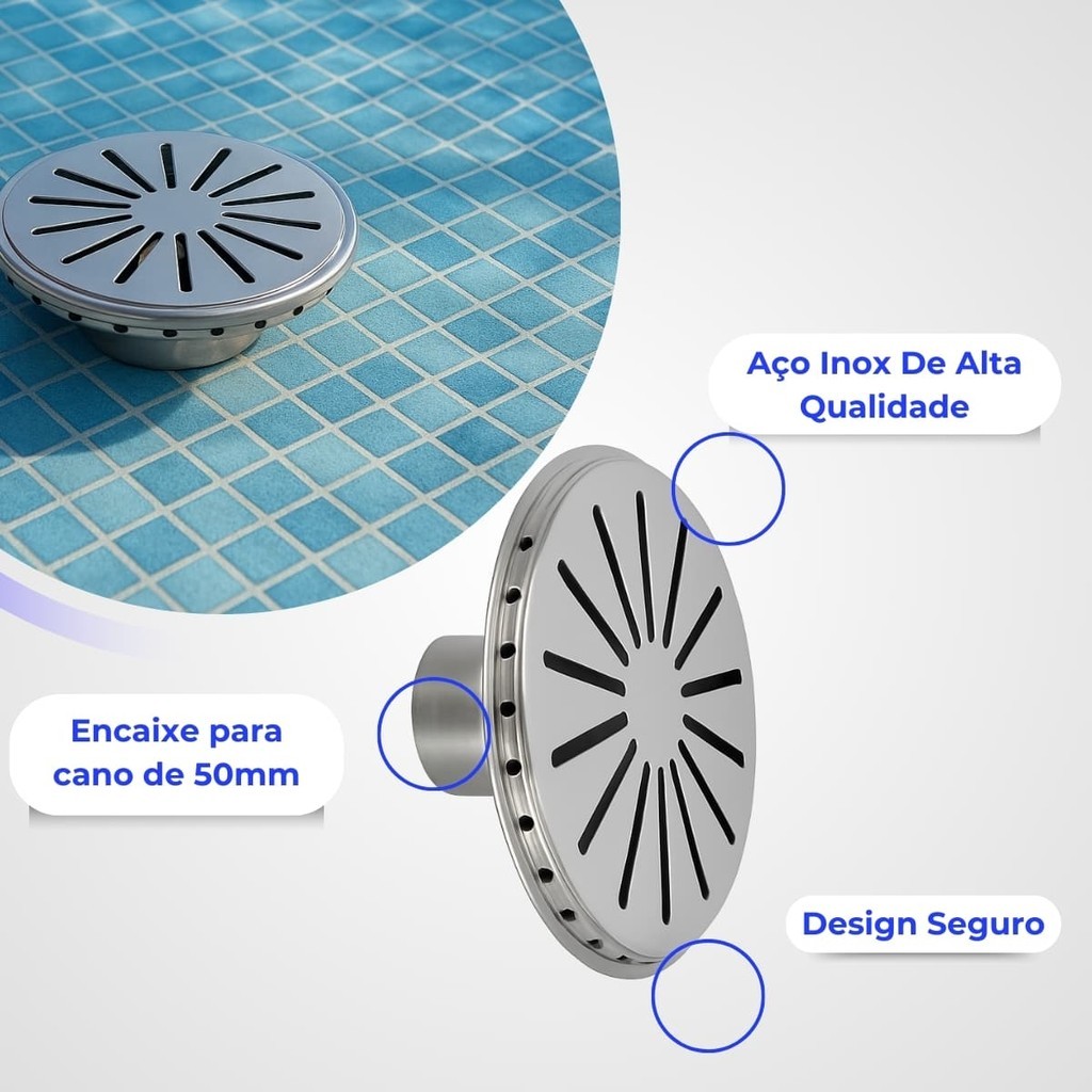 Dreno para Piscina: Onde Comprar | BuscaProdutos