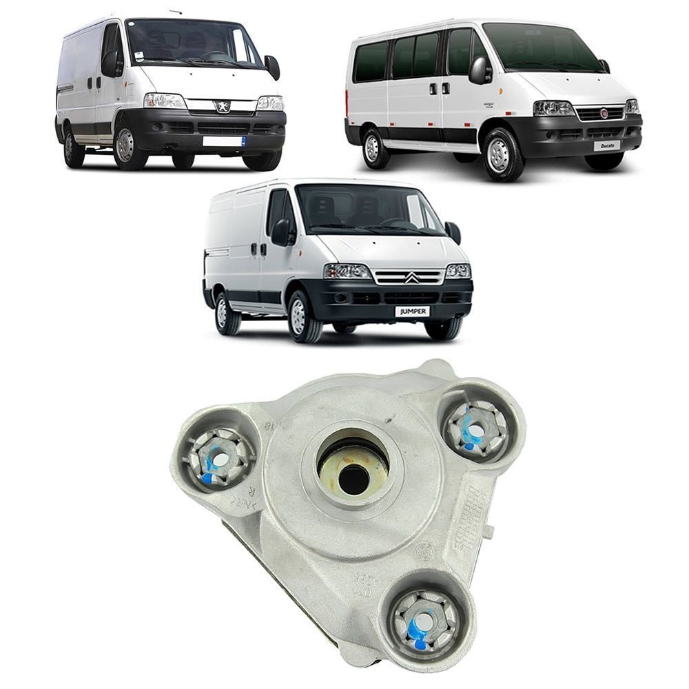Coxim do Amortecedor Alumínio Lado Direito Fiat Ducato Citroen Jumper Peugeot Boxer 2008 A 2017