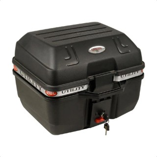 Baú Quadrado Utility 28 Litros Com Base Universal - Glider em Oferta na Shopee