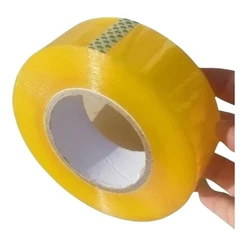 Kit com 10 Rolos De Fitas Durex Largo 4,5cm X 500mts Transparente
