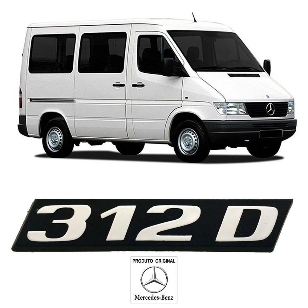 EMBLEMA DA GRADE DIANTEIRA ORIGINAL MERCEDES BENZ SPRINTER 312D 1997 A 2001 - A9018170614