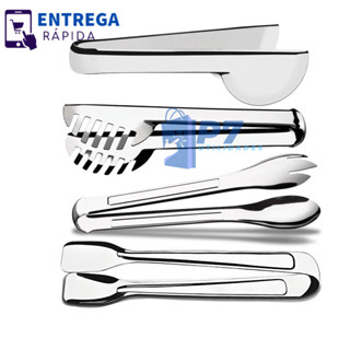 Kit 4 Pegador de Massa 20cm Pegador de Salada 20cm Pegador Universal 20cm Pegador de Frios 18cm Inox em Oferta na Shopee
