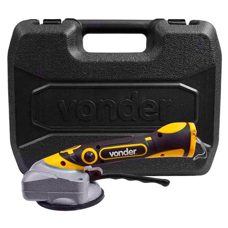 Maquina de Assentar Piso c/ Ventosa a Bateria 2.2A 12v MAP120 Vonder - 60 01 120 000 em Oferta na Shopee