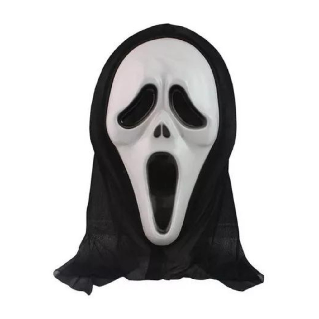 2-5 Máscara de Pânico com Capuz Festa Fantasia de Halloween
