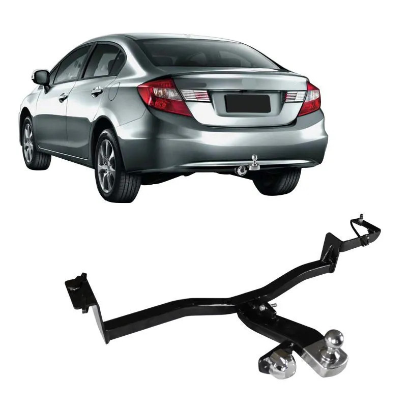 Engate Reboque Rabicho Fixo Honda Civic 20006 2007 2008 2009 2010 2011 2012 2013 2014 2015 2016 500kg Peça