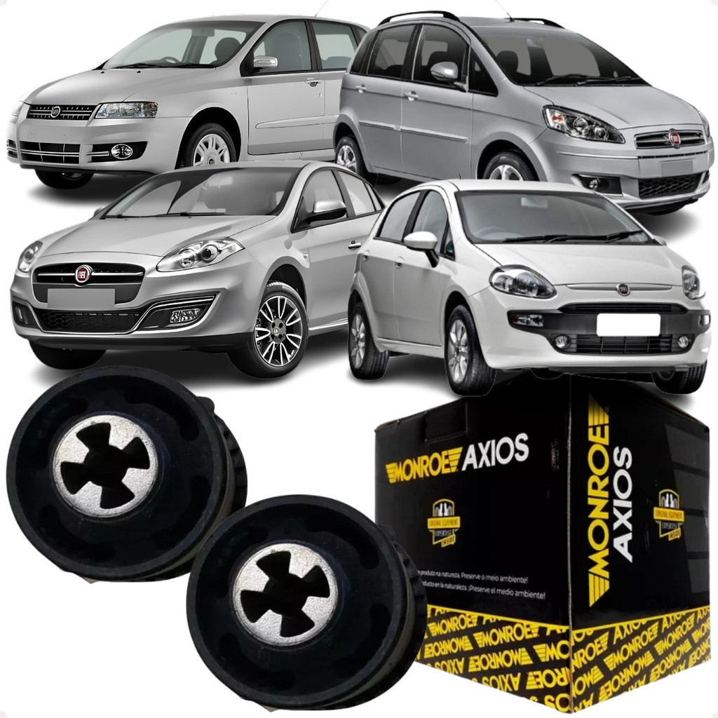 Par Bucha Eixo Traseiro Axios Fiat Punto Mobi Idea Argo