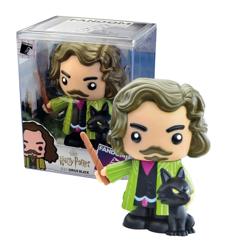 Boneco Colecionável Fandom Box Sirius Black Saga Harry Potter Vinil Atóxico Líder - 3459 em Oferta na Shopee