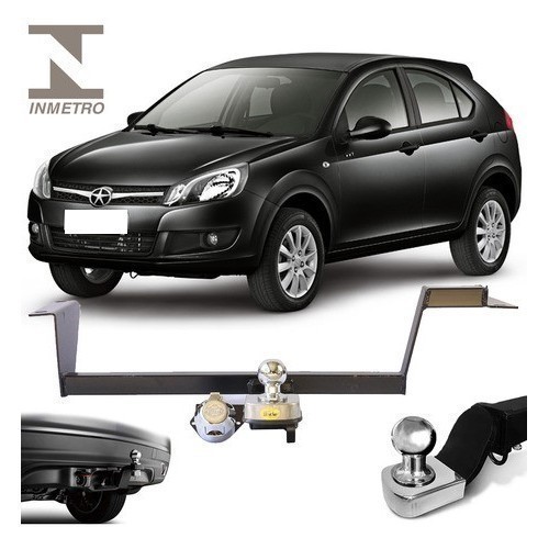 Engate Reboque Jac Motors J3 hatch 2010 2011 2012 2013 2014 2015 700kg Bom tOP