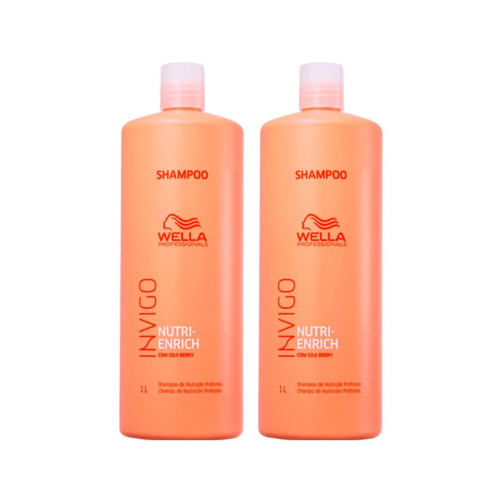 Kit Wella Professionals Invigo Nutri Enrich Sh 1000ml - 2 Un