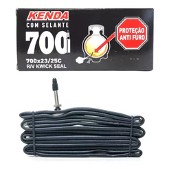 Câmara 700x23/25c Bike Kenda Kwick Seal Selante Anti Furo