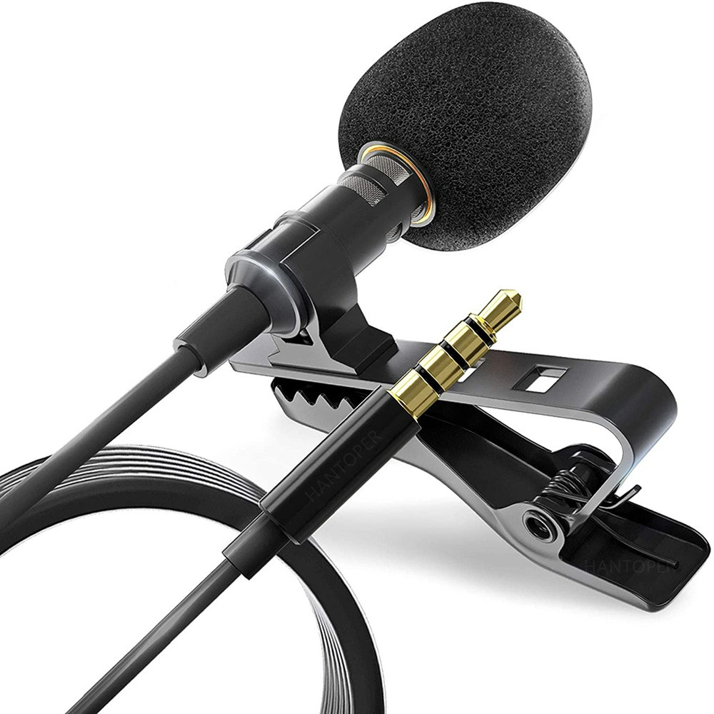 Microfone De Lapela Profissional Alta Qualidade P/ Celular Android Ios Pc