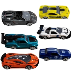 Carrinhos de Brinquedo 3 Pçs Metal Roda Plástica Detalhes Coleção Infantil Criança Corrida Esportivo
