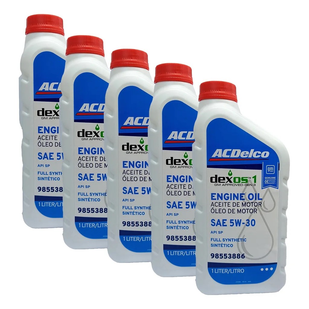 5 Litros Óleo 5W30 Sintético ACDelco 98553886 em Oferta na Shopee