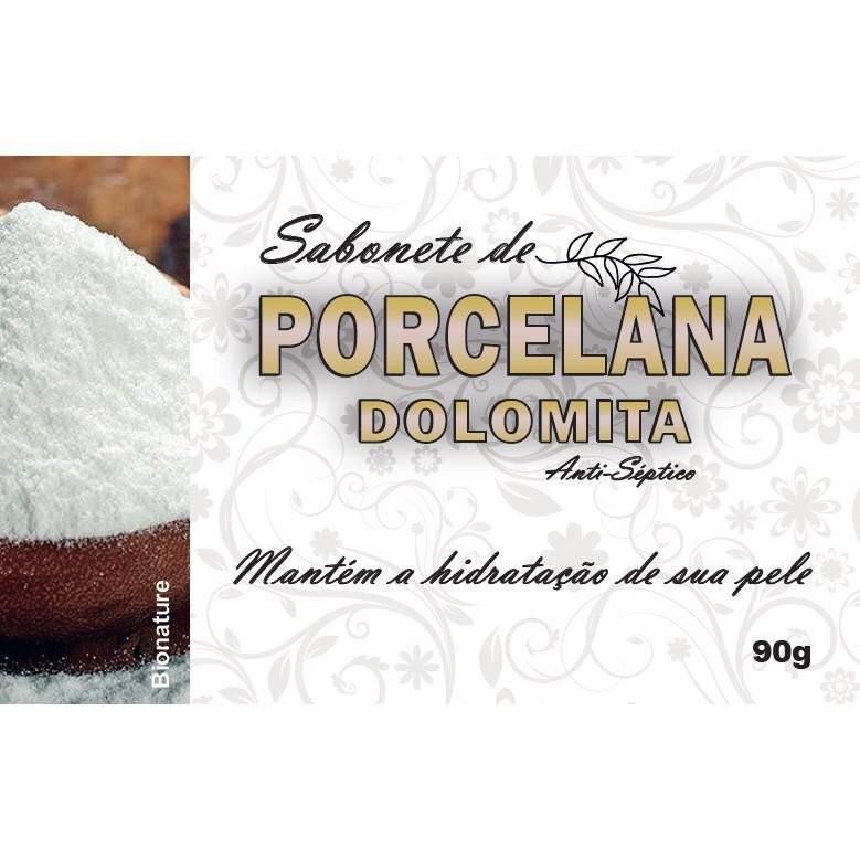 Kit Com 3 Unidades de Sabonete Antisséptico em Barra de Porcelana 90g - BioNature Cosméticos