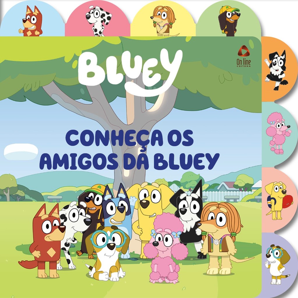 Conheça os Amigos da Bluey em Oferta na Shopee