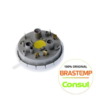PRESSOSTATO ORIGINAL PARA MÁQUINA DE LAVAR BRASTEMP/CONSUL BWQ24-BWF24-BWQ07 (DEMAIS MODELOS NA DESCRIÇÃO)