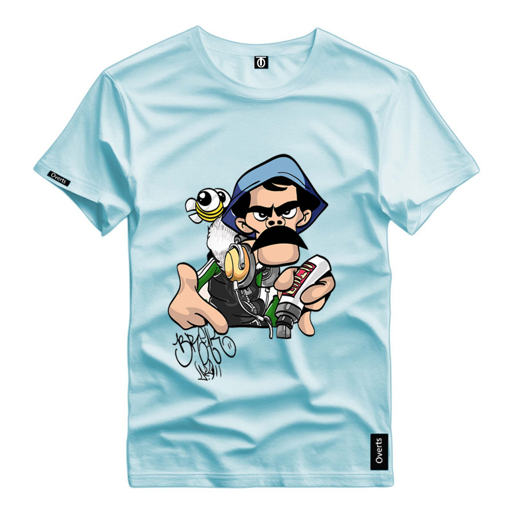 Camiseta Tradicional Estampada Seu Madruga Chaves Desenho 100% Algodão Confortavel Leve Dia a Dia