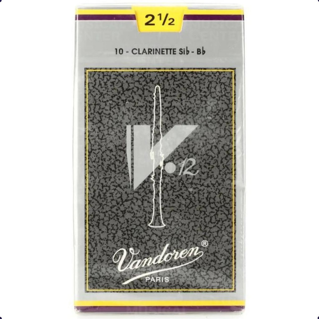 1 PALHETA P/CLARINETE SIb V.12 Nº 2,5 VANDOREN ORIGINAL