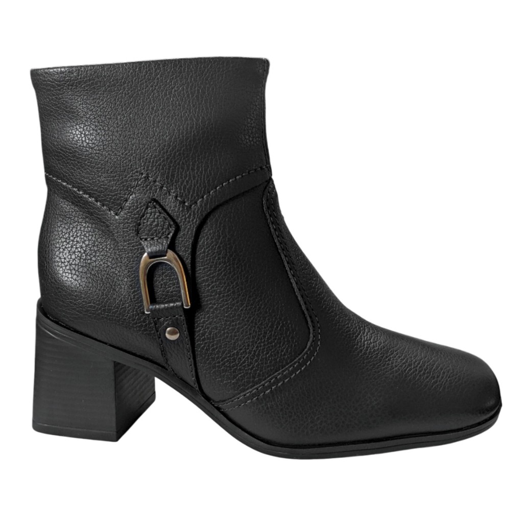 Bota Feminina Bottero Cano Curto Couro Conforto 361807