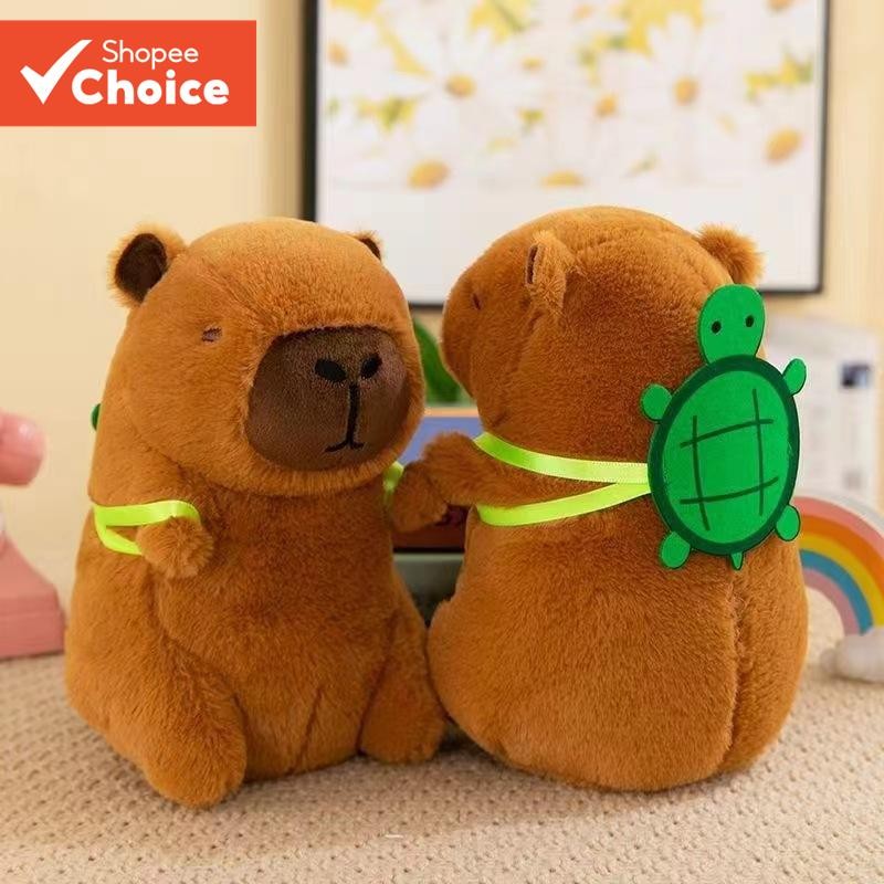 Capivara Simulação De Pelúcia Capibara Anime Brinquedo Fofo Boneca Animais Macia Presente ...