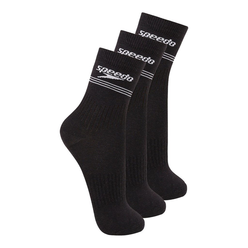 Kit com 3 Pares de Meias Esportiva Cano Médio Speedo 8030 - Men Clothes