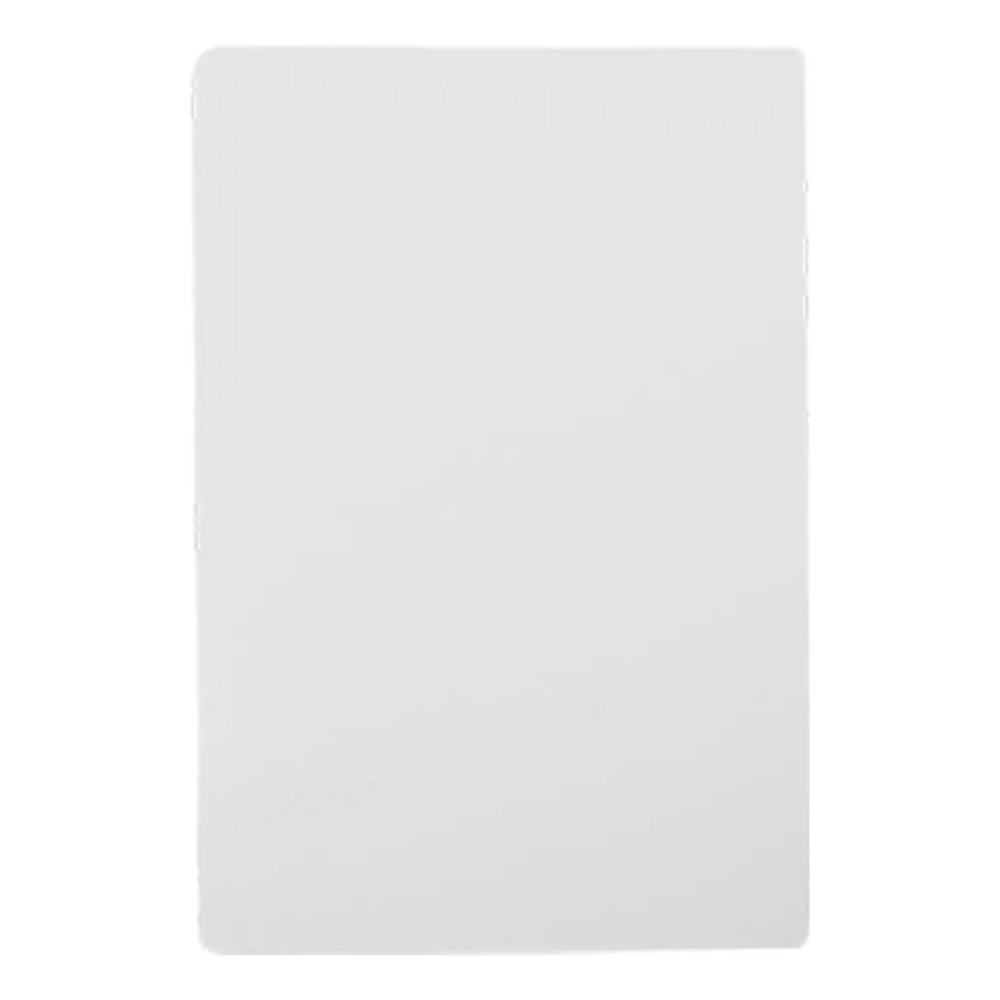 Placa 4x2 i9 Cega Ilumi Tampa Espelho Cobertura Tomada Acabamento Elétrico Branco Fosco Lisa
