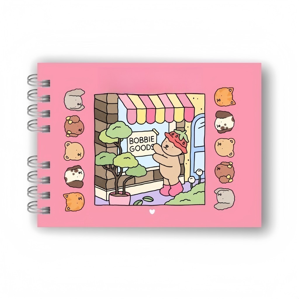 Livro De Colorir Bobbie Goods Goods para Colorir folha de 180g - Laminação Holográfiica