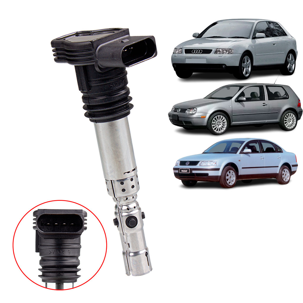 BOBINA DE IGNIÇÃO GPBO1322A AUDI A3 - 1.8 20V (TURBO) - 1997 ATÉ 2006 em Oferta na Shopee