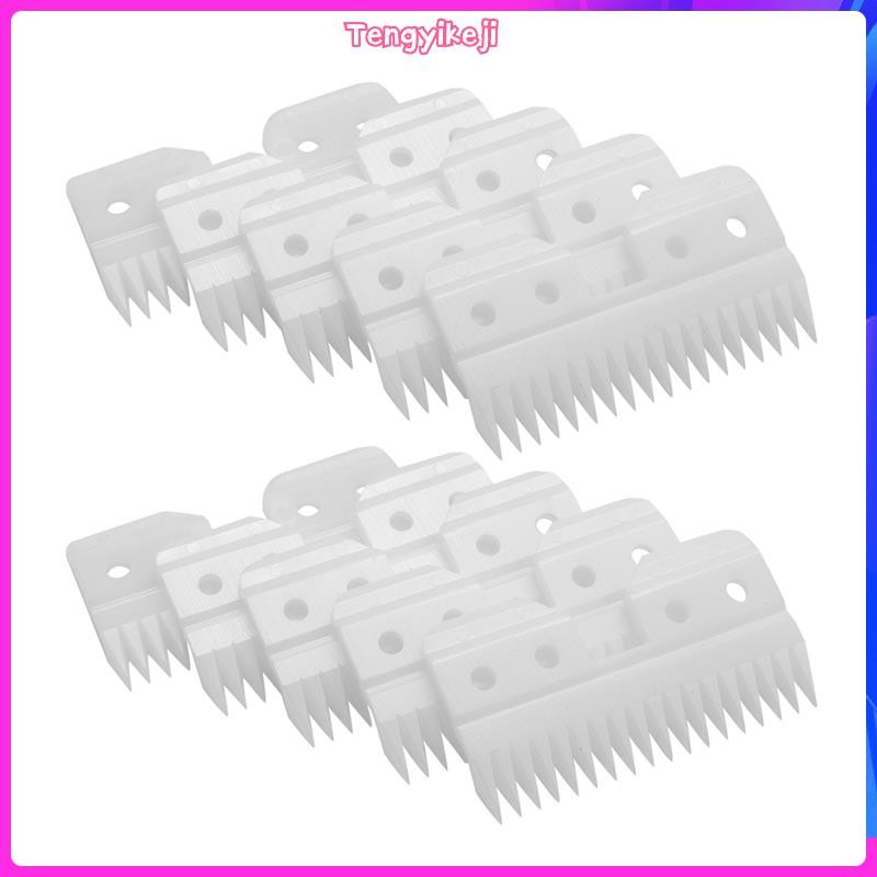 10 Pçs/Lote Substituível Cerâmica 18 Dentes Pet Clipper Lâmina De Corte Para Série A5 em Oferta na Shopee