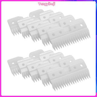 10 Pçs/Lote Substituível Cerâmica 18 Dentes Pet Clipper Lâmina De Corte Para Série A5 em Oferta na Shopee