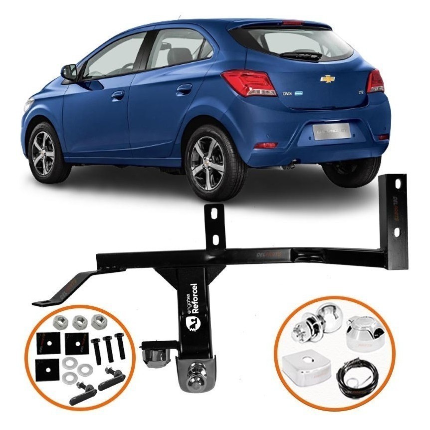Engate Reboque Onix Ltz 2020 2021 Homologado Inmetro 500kg