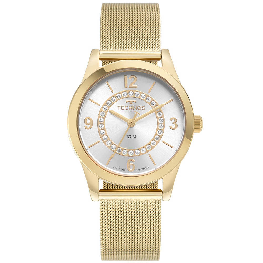 Relógio Technos Feminino Boutique Dourado - 2036MSV/1D