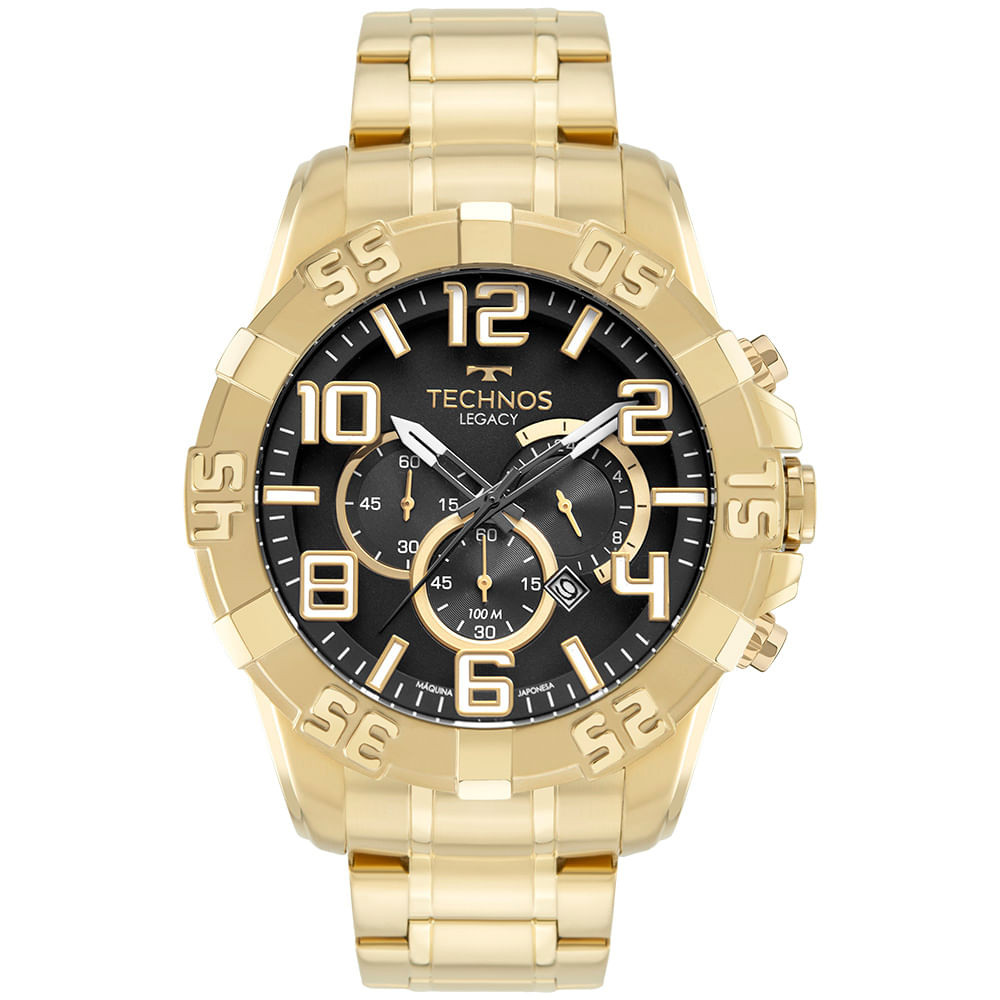 Relógio Technos Masculino Legacy Dourado - OS20IMS/4P em Oferta na Shopee