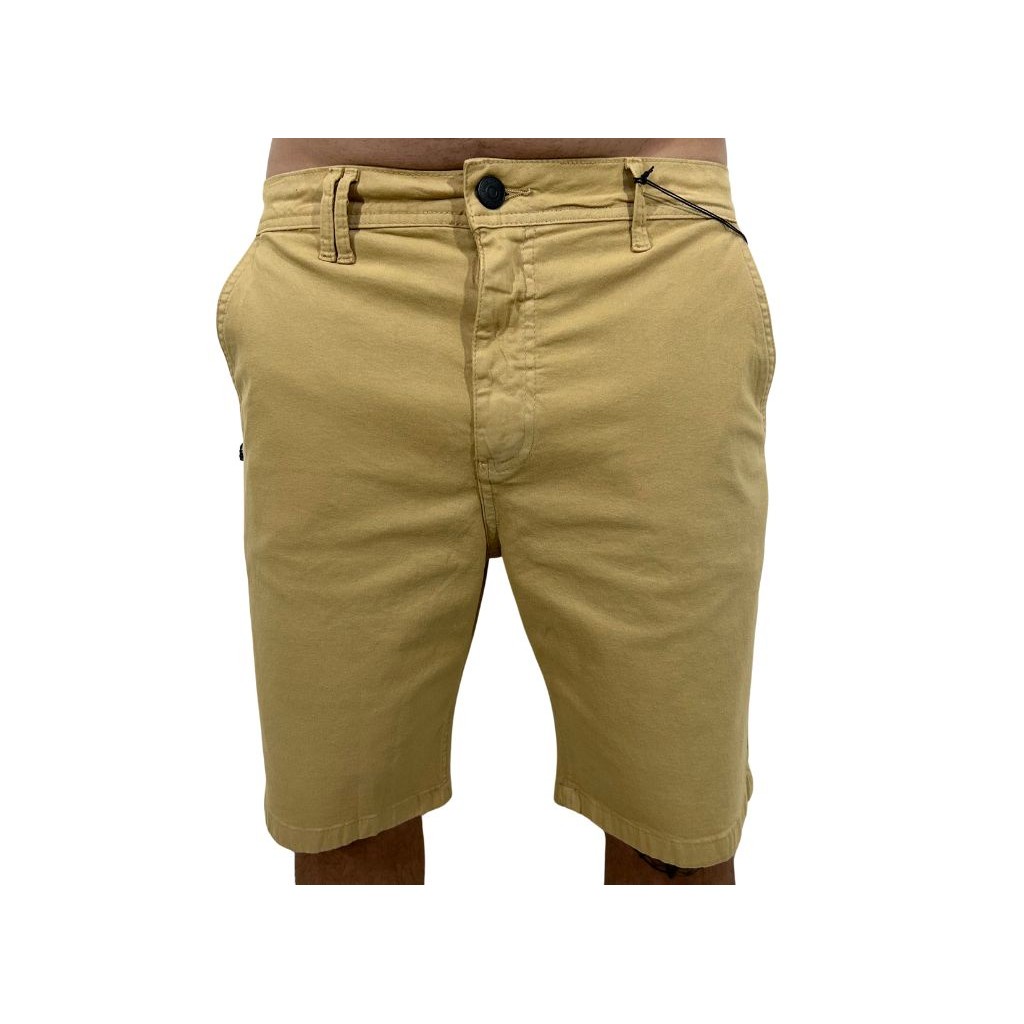 Bermuda Mcd Walk Chino Creme Original Novidade