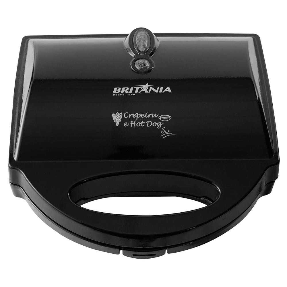 Crepeira e Hot Dog Britânia Com Manual de Receitas 220V