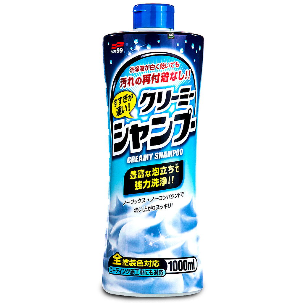 Shampoo Automotivo Neutro Lava Auto Hortelã Creamy 1L Soft99 em Oferta na Shopee