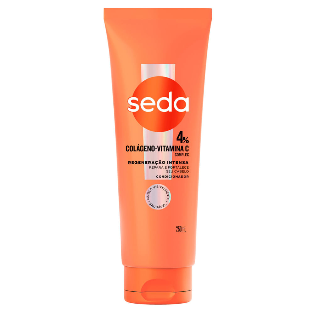 Condicionador Seda Regeneração Intensa Colágeno e Vitamina C 250ml - Beauty
