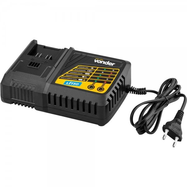 Carregador Bateria 18V Intercambiável Rápido ICBV 1806 Vonder - Home & Living