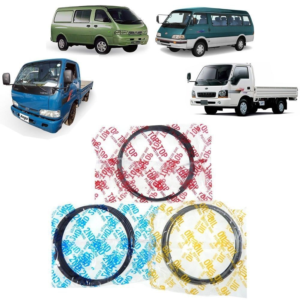 Anéis de Pistão 0,50 Kia Besta 2.7 1998 à 2005 Kia Bongo K2700 1998 à 2004 - (VNY1 11 SCO)