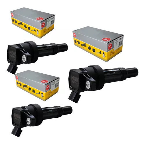 Kit 03 Bobina De Ignição Hb20 1.0 12v Flex Novo Original Ngk em Oferta na Shopee