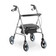 Andador Idoso 4 Rodas de Alumínio Dobrável Dellamed com Assento D12 6248