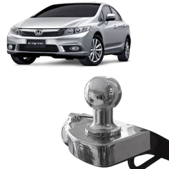 Engate Reboque New Civic 2006 2007 2008 2009 2010 2011 Fixo 450kg