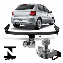 Engate Reboque Volkswagen Gol G7 2017 A 2019 Reforcel 500kg bOM
